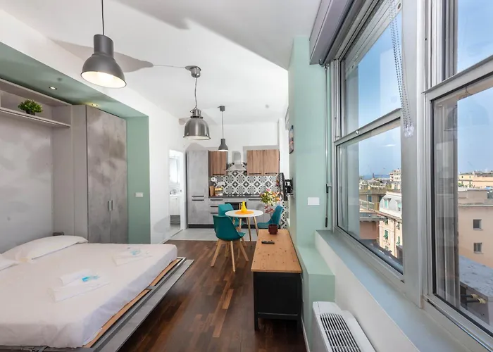 Torre Cantore - Terminal Msc Lägenhet Genua